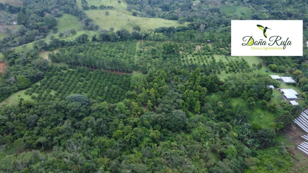 Hospedaje Finca Agroturistica Dona Rufa Rio Sereno Exterior foto